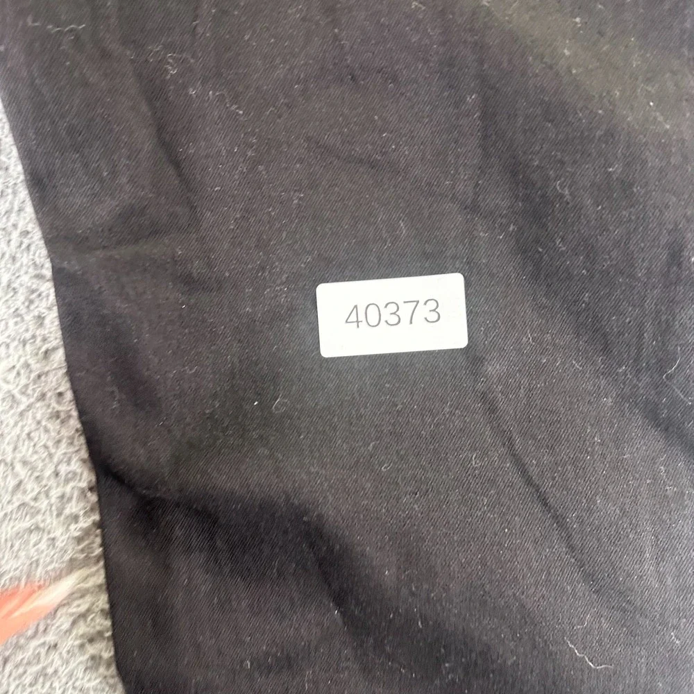 Levi's 502 Jeans Boys 12 Husky Black Cotton Denim Tapered Leg Stretch